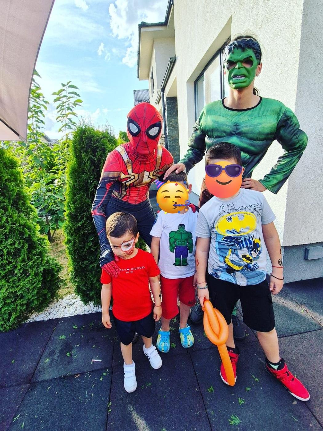 Hulk si Spider-man animatori
