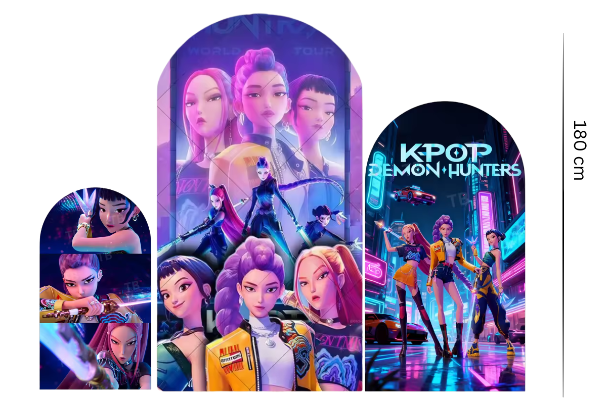 Fundal kpop Demon Huntrix