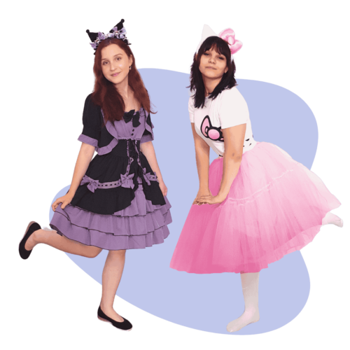 Hello Kitty Si Kuromi